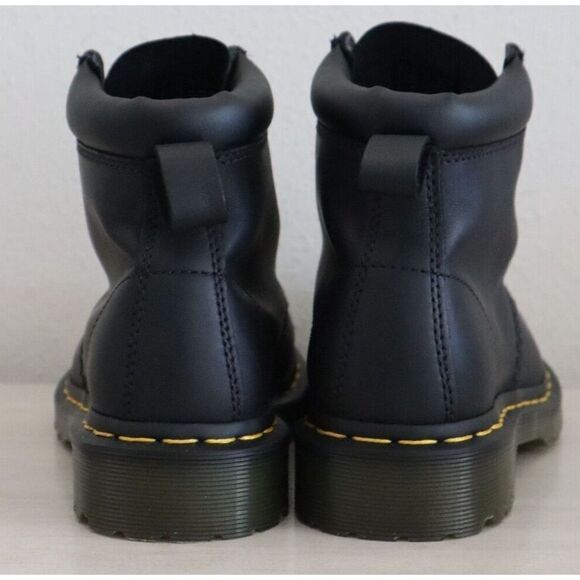 Dr. Martens Men's 6 Women's 7 Black 939 Ben Boot Leather Lace-Up Boots - Picture 2 of 9